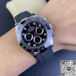 Replica Rolex Cosmograph Daytona M116519LN-0025 Clean Factory Black Rubber Strap - Image 12