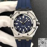 Replica Audemars Piguet Royal Oak Offshore 15720ST.OO.A027CA.01 BF Factory Blue Strap - Image 2