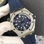 Replica Audemars Piguet Royal Oak Offshore 15720ST.OO.A027CA.01 BF Factory Blue Strap - Image 3