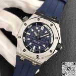 Replica Audemars Piguet Royal Oak Offshore 15720ST.OO.A027CA.01 BF Factory Blue Strap - Image 4