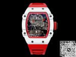 Replica Richard Mille RM27-02 Rafael Nadal Tourbillon RM Factory Red Rubber Strap - Image 2