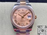 Replica Rolex Datejust M126281RBR-0016 EW Factory Pink Dial - Image 2